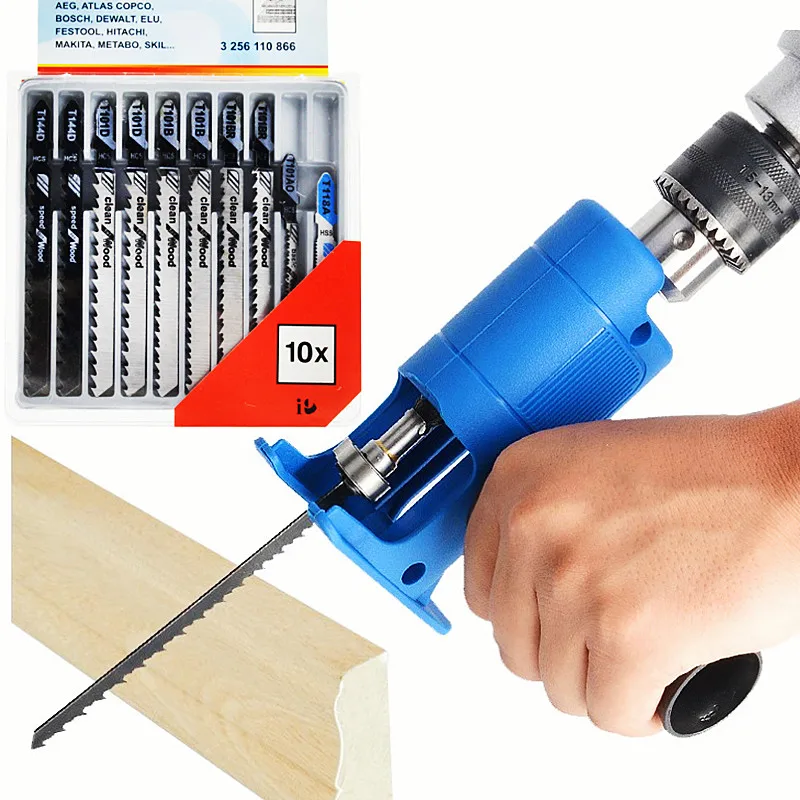 Reciprocating Saw Attachment Drill - Tragbare Säbels äge Adapter elektrische Bohrmaschine