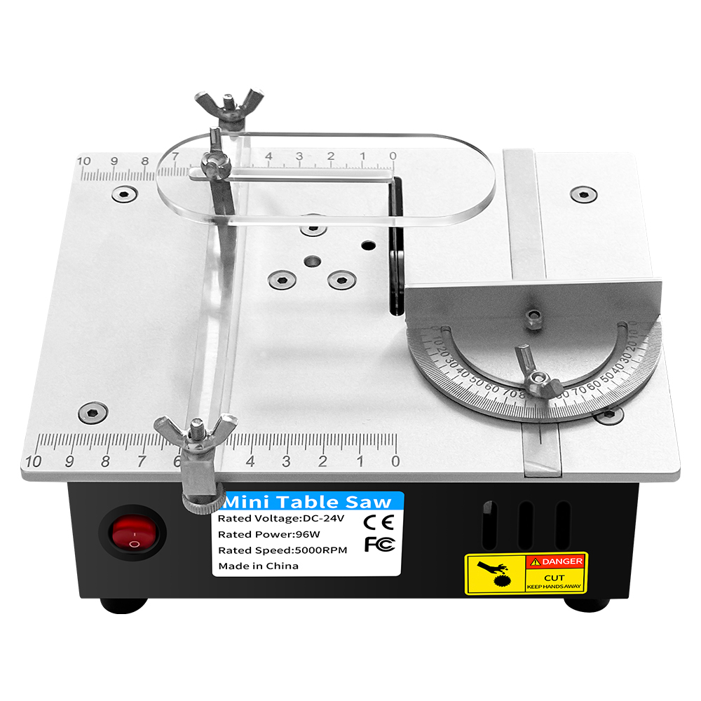 Mini Table Saw For Woodworking - DC24V Haushalts-Miniatur-Holz bearbeitungs tisch Säge Elektrische