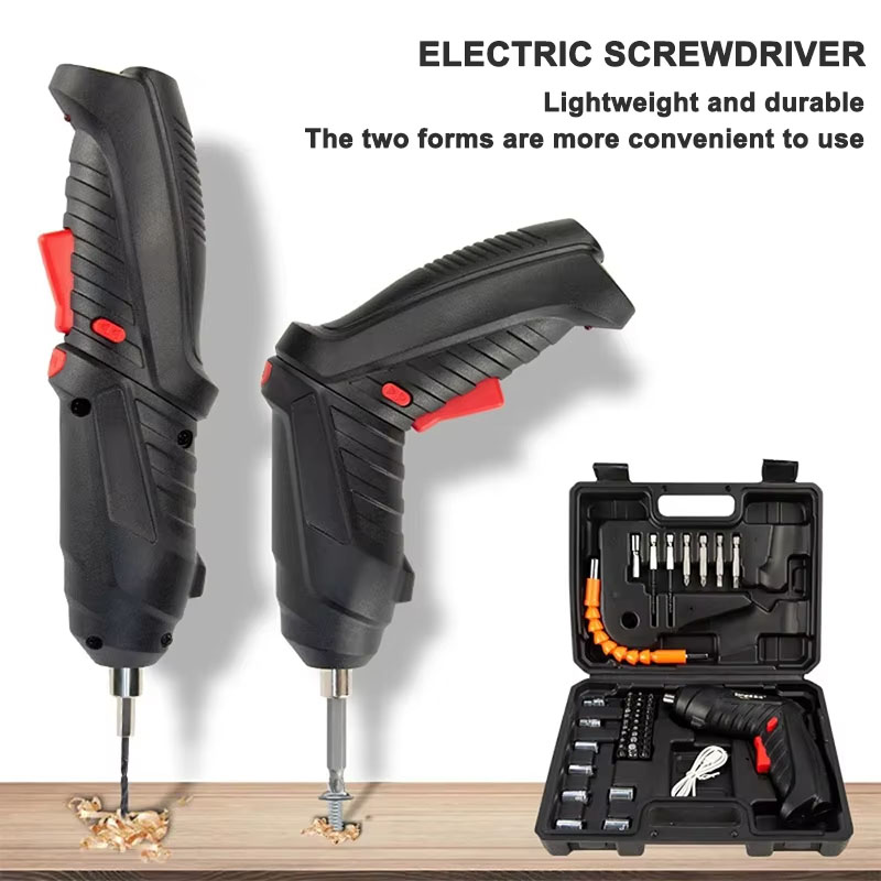 Electric Screwdriver Rechargeable Usb - Elektroschrauber-Set, 3,6 V, kabelloses wiederaufladbares Elektrowerkzeug