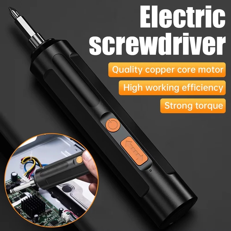 Electric Screwdriver Rechargeable Usb - Elektrischer Schraubendreher, Akku-Schraubendreher, kabelloser Schraubendreher, leistungsstarker