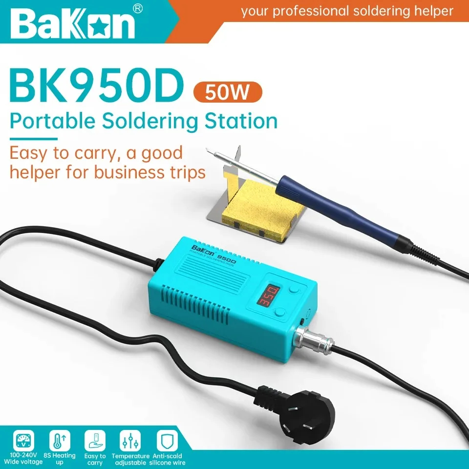 Digital Soldering Station T12 - Bakon BK950D Lötstation T12 Temperaturregelung Digitale