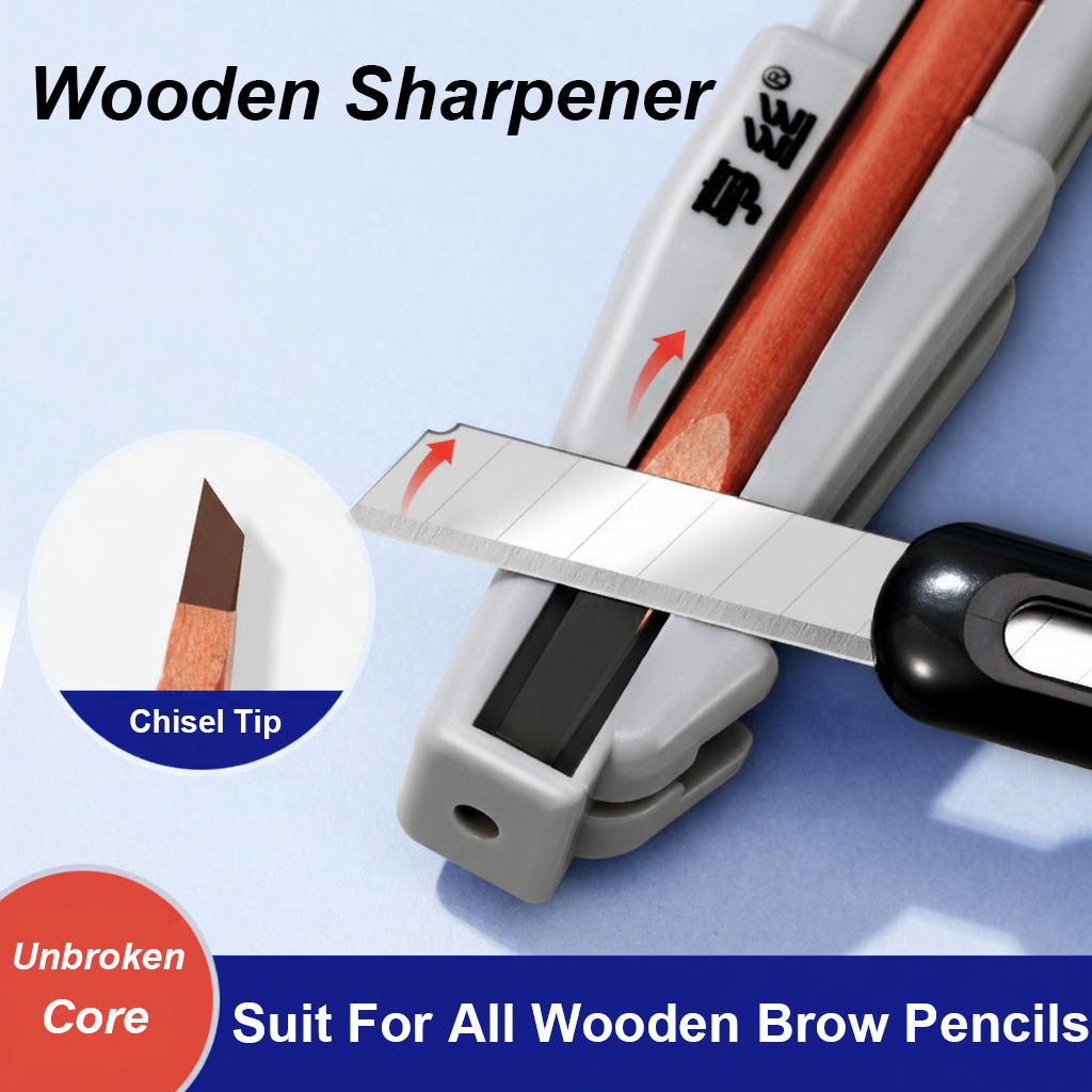 Hand Tools - Augenbrauenspitzer aus Holz für Meißelspitze, kein