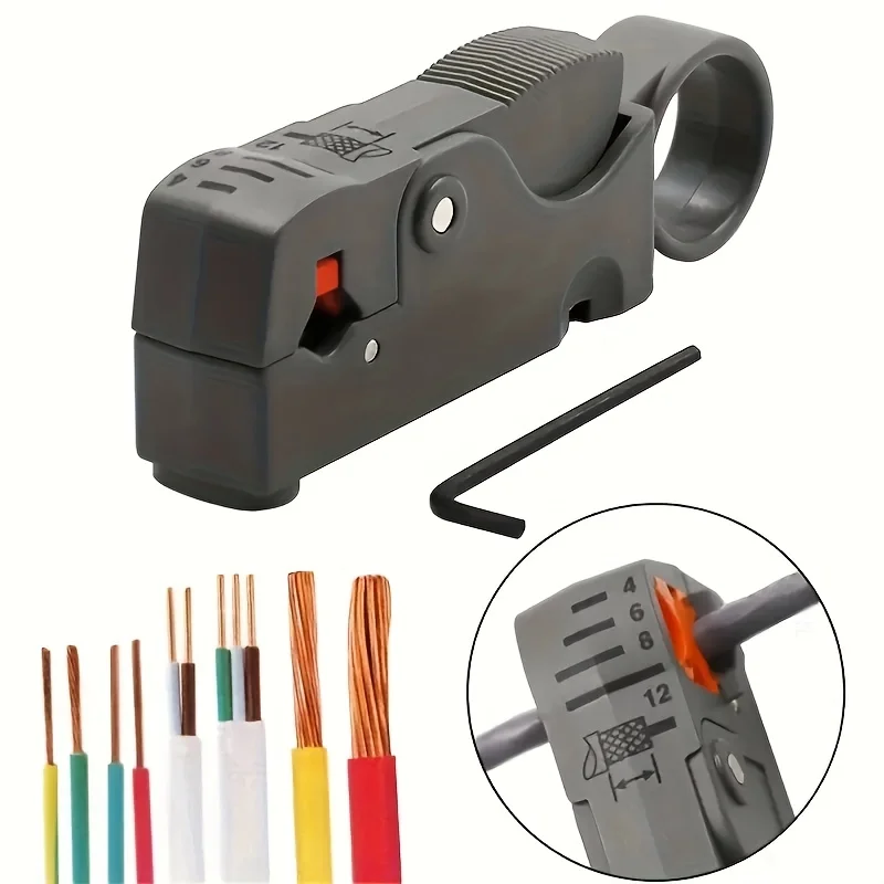 Automatic Wire Stripper Cutter - Automatische Abisolierzange, Abisolierzange, Draht, Koaxialkabel, Schneider,