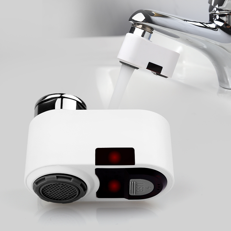 Plumbing - Intelligenter berührungsloser elektrischer Infrarot-Sensor-Wasserhahn für Badezimmerwaschbecken