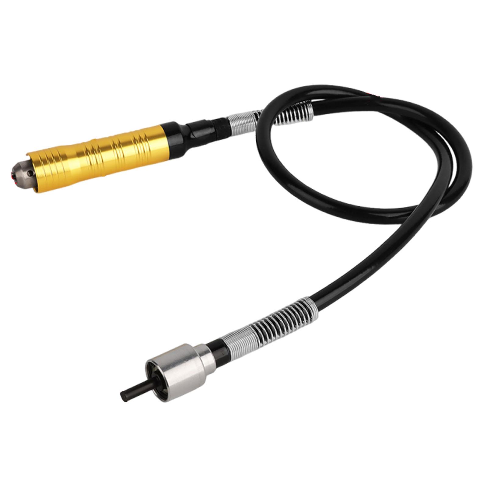 Cordless Rotary Tool Kit Accessories - Flexibler Schleifwellen-Aufsatz aus robustem Metall und