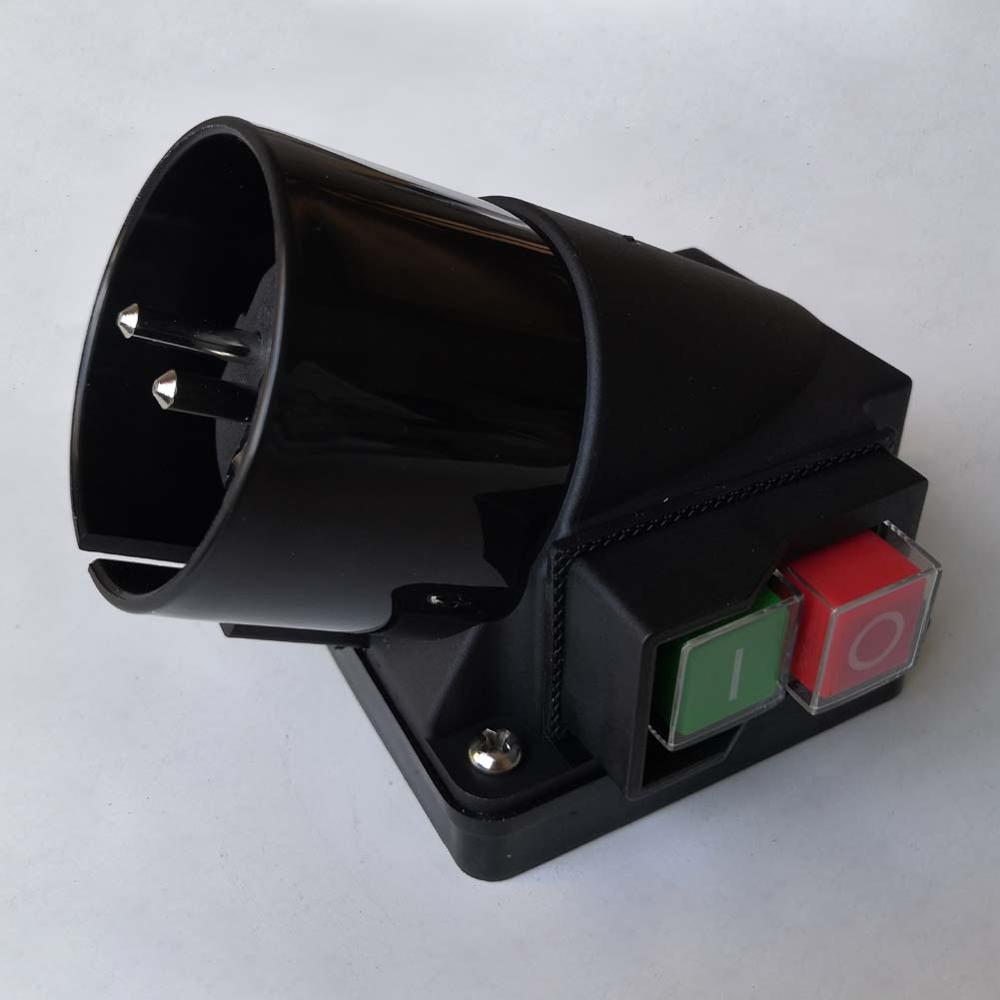 Power Tools - KEDU KOA5L Drucktastenschalter mit europäischem Stecker,