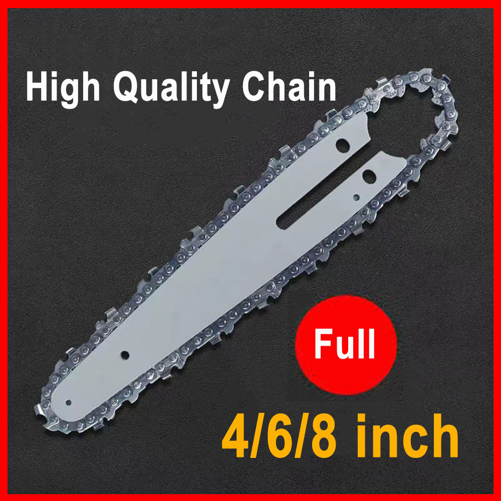 Mini Electric Chainsaw 6 Inch - 4/6/8/10 Zoll Kettensäge Ketten führung tragbare