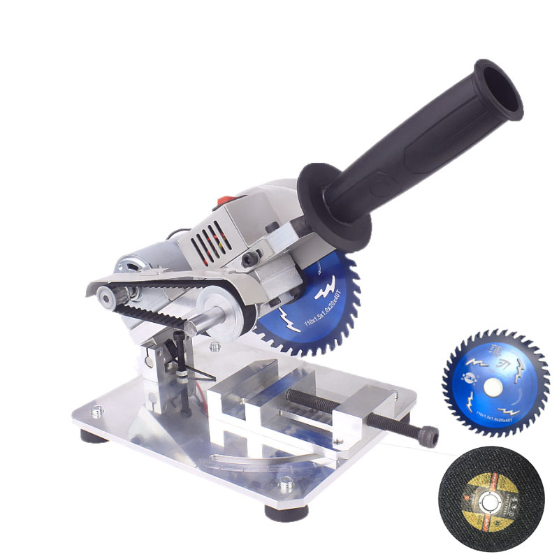 Mini Table Saw For Woodworking - Tragbare Mini-Tischkreissäge Metall-Holz-Kunststoff-Schneidemaschine Aluminiumlegierung Tischkreissäge DIY