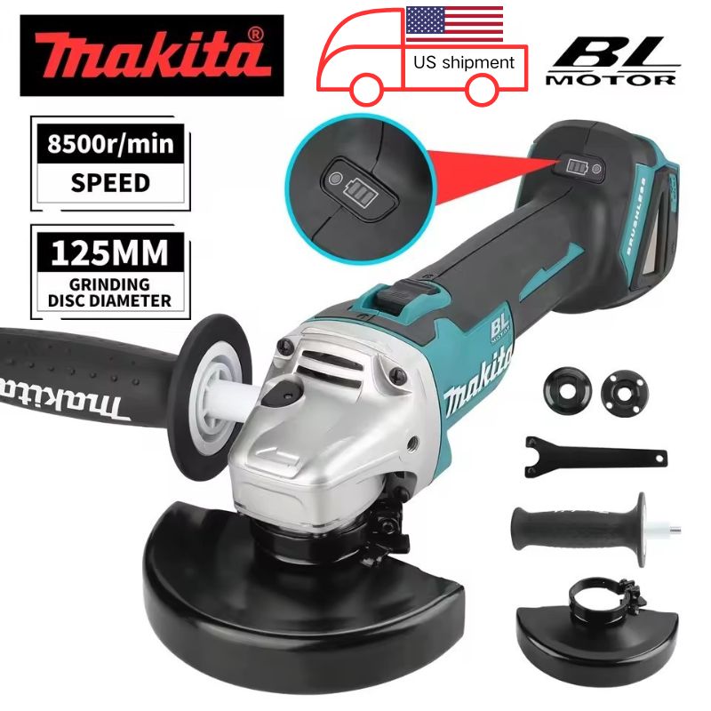 Brushless Angle Grinder Battery Powered - Makita DGA404 18V bürstenloser elektrischer Winkelschleifer,