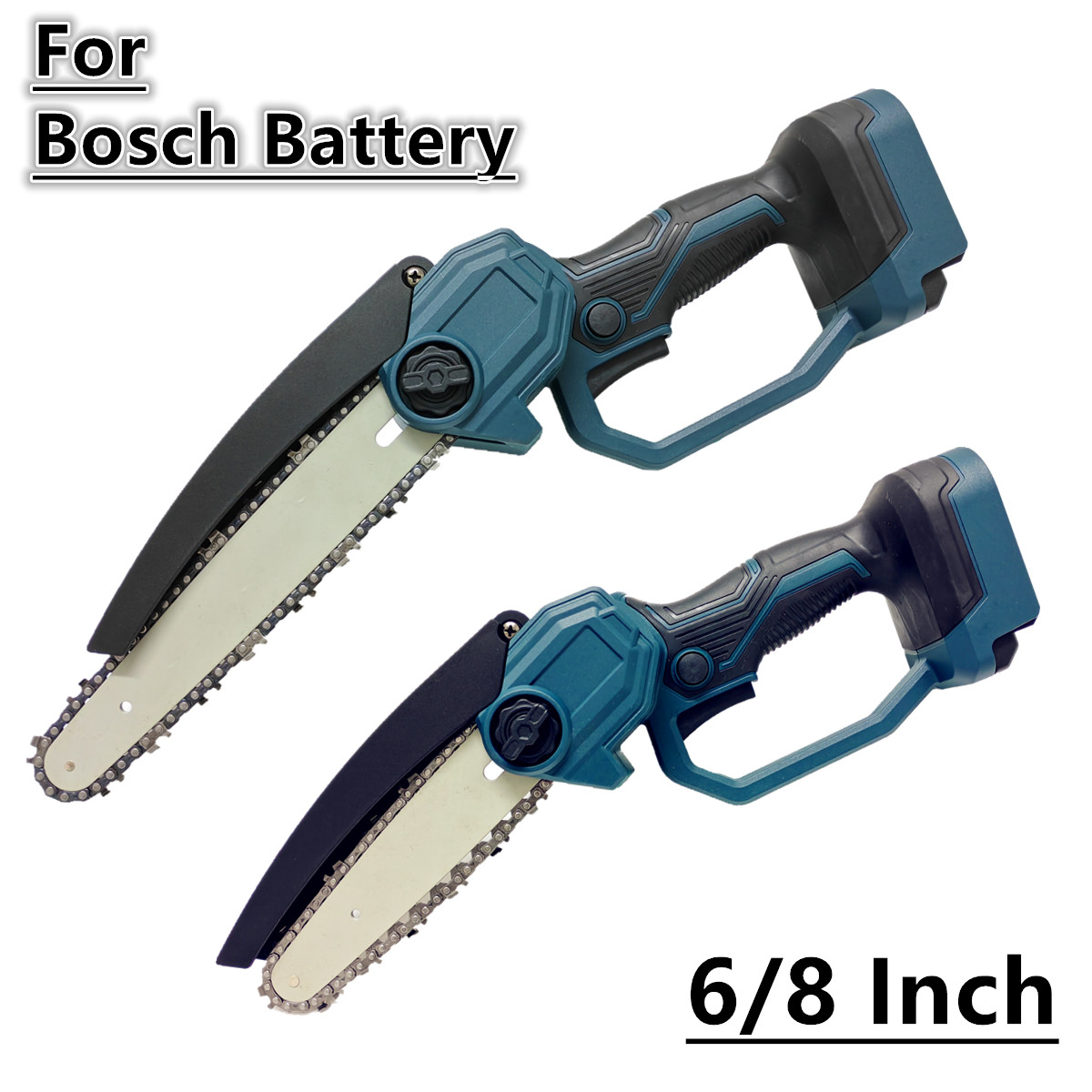 Mini Electric Chainsaw 6 Inch - Bürstenlose Kettensäge 8 Zoll 6 Zoll