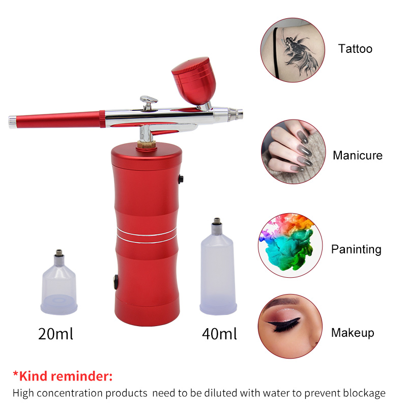 Mini Airbrush Nano Sauerstoff  – Airbrush Kit With Mini Compressor Bewertung und Preis