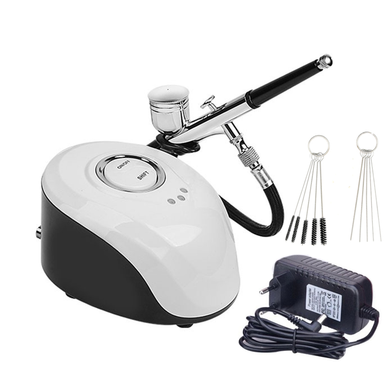 Professionelles Tragbares ABS  – Airbrush Kit With Mini Compressor Bewertung und Preis