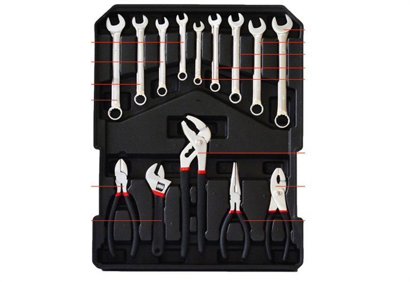 186-teiliger Aluminium-Trolley – Hand Tools Bewertung und Preis