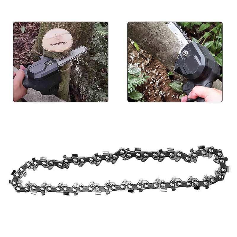 Neue Metall-Kettensägenketten  – Mini Electric Chainsaw 6 Inch Bewertung und Preis