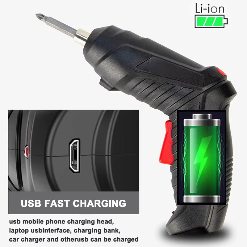 Elektroschrauber-Set, 3,6 V, k – Electric Screwdriver Rechargeable Usb Bewertung und Preis