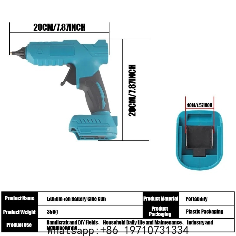 Kabelloser Elektrischer Heißkl – Hot Melt Glue Gun Cordless Bewertung und Preis