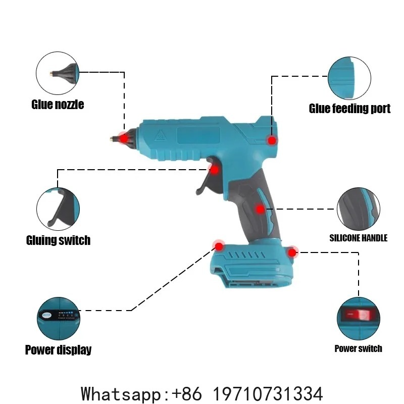 Kabelloser Elektrischer Heißkl – Hot Melt Glue Gun Cordless Bewertung und Preis
