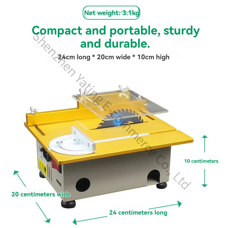 Elektrische Tischkreissäge für – Mini Table Saw For Woodworking Bewertung und Preis
