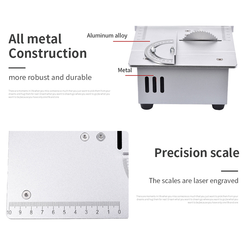 Mini-Tischkreissäge, 96 W, 500 – Mini Table Saw For Woodworking Bewertung und Preis