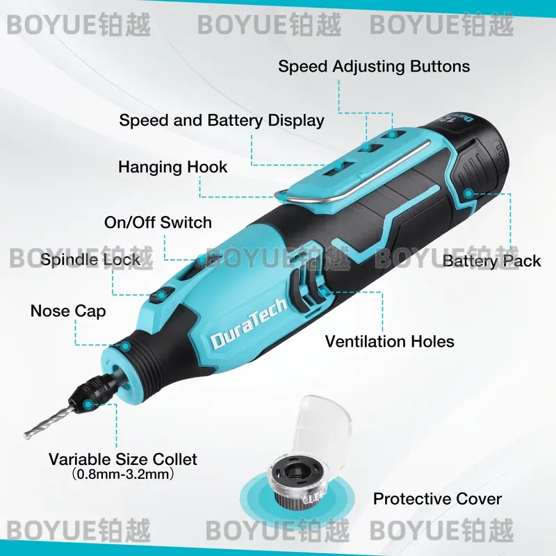 12V Kabelloses Rotationswerkze – Cordless Rotary Tool Kit Accessories Bewertung und Preis