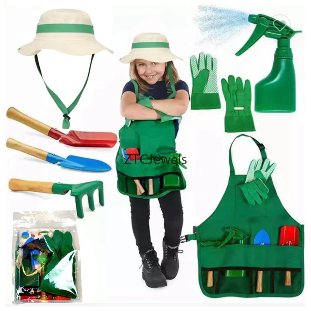 Kinder-Gartenschürzen-Werkzeug – Garden Tools Bewertung und Preis