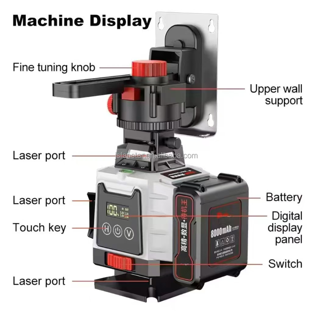 ATVNeuer Digitaler 16-Linien G – Laser Level 16 Lines 4D Green Bewertung und Preis