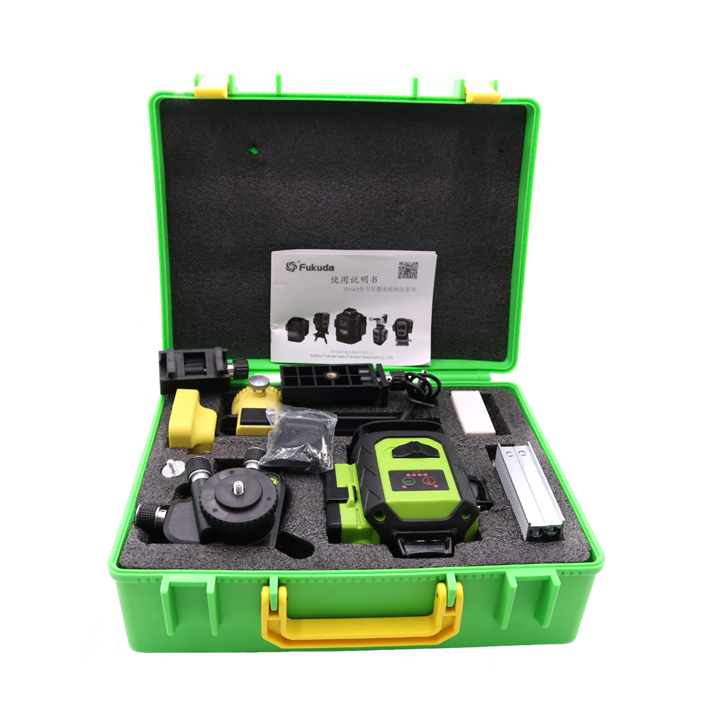 Neueste 4D-Laser-Nivelliergerä – Laser Level 16 Lines 4D Green Bewertung und Preis