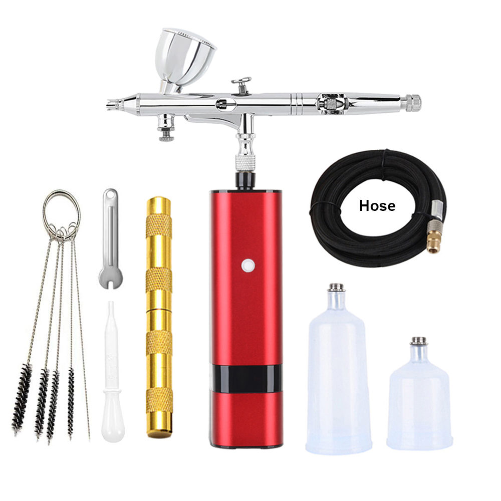 Tragbares automatisches Luftbü – Airbrush Kit With Mini Compressor Bewertung und Preis