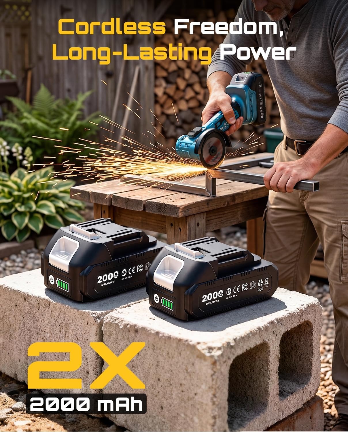 SEESII Kabelloser Mini-Winkels – Brushless Angle Grinder Battery Powered Bewertung und Preis