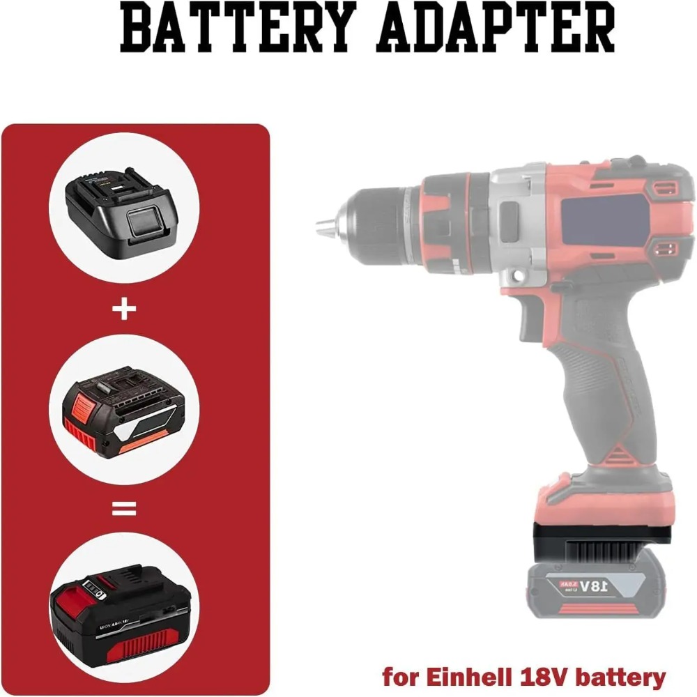 BS18EIN Batterieadapter für Bo – Brushless Cordless Electric Drill 18V Bewertung und Preis