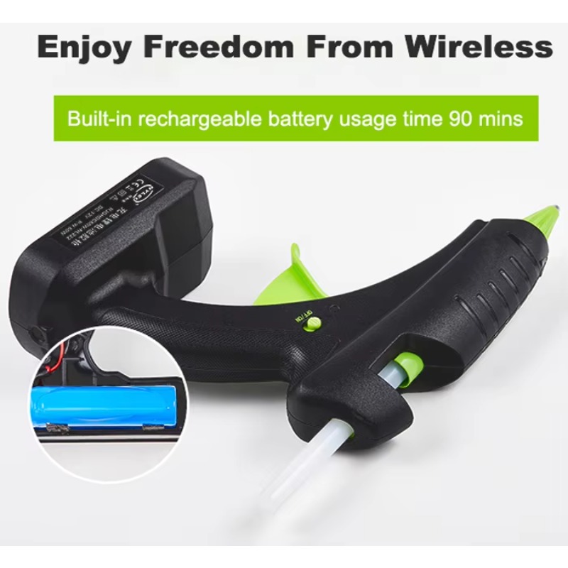 60W 12V Kabellose Heißklebepis – Hot Melt Glue Gun Cordless Bewertung und Preis