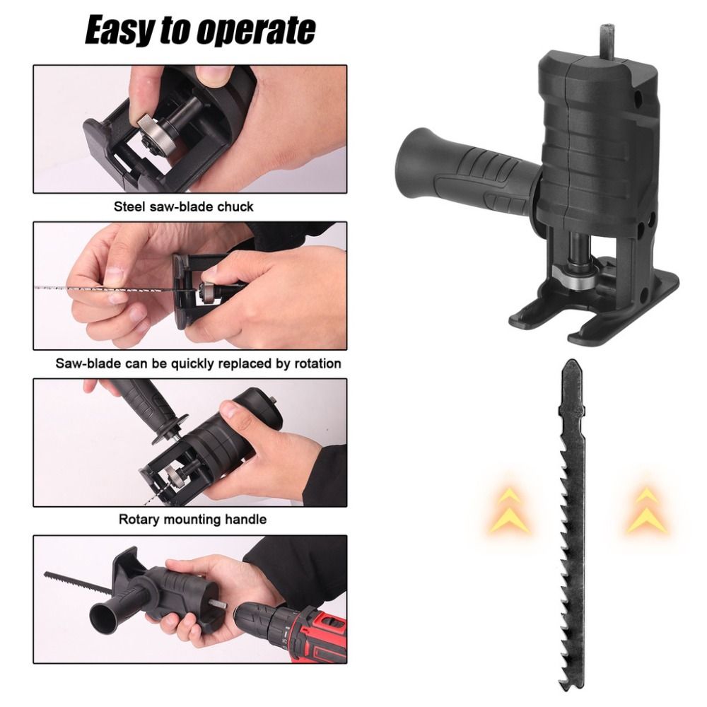 Schnellwechsel-Bohrer-Sägeadap – Reciprocating Saw Attachment Drill Bewertung und Preis