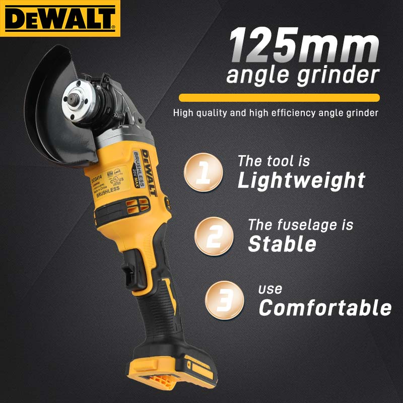 DEWALT DCG414 20V MAX Bürstenl – Brushless Angle Grinder Battery Powered Bewertung und Preis