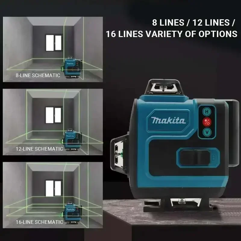 4,0Ah Max Makita 40V Akku Maki – Laser Level 16 Lines 4D Green Bewertung und Preis