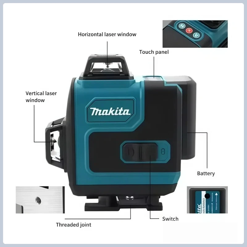 4,0Ah Max Makita 40V Akku Maki – Laser Level 16 Lines 4D Green Bewertung und Preis