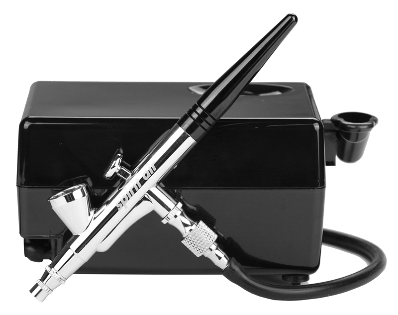 BT-16 Professionelles Einzel-A – Airbrush Kit With Mini Compressor Bewertung und Preis