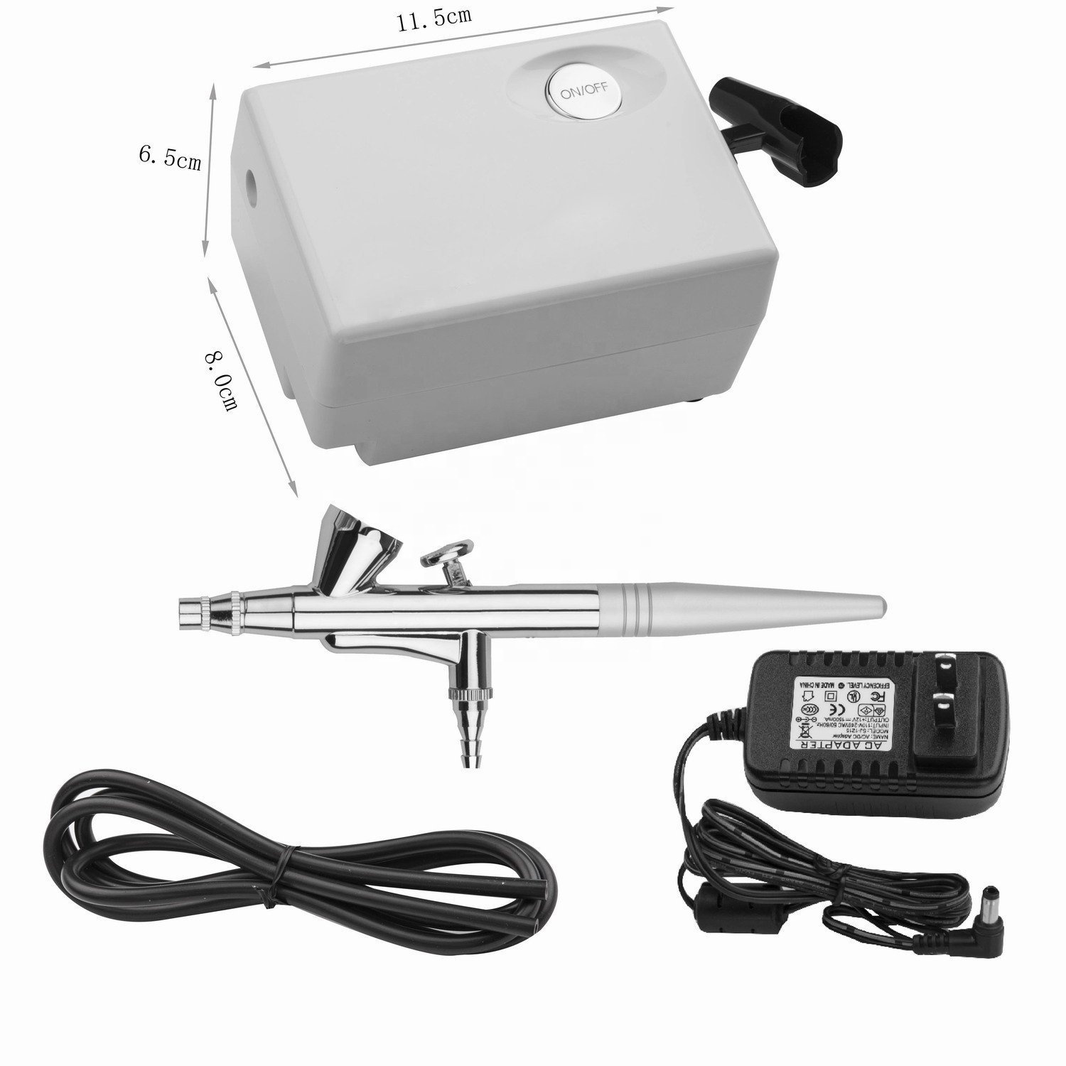 BT-16 Professionelles Einzel-A – Airbrush Kit With Mini Compressor Bewertung und Preis
