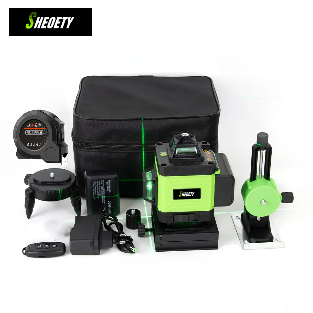 4D 16 Linien Professional 360  – Laser Level 16 Lines 4D Green Bewertung und Preis
