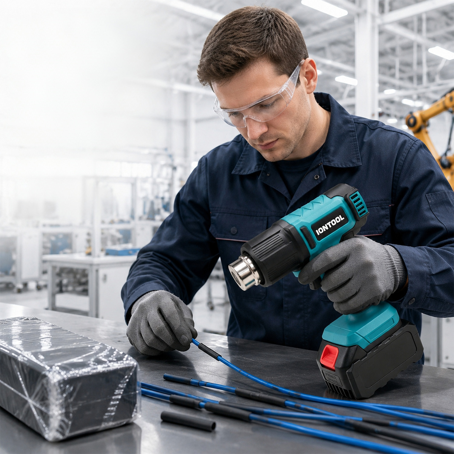 IONTOOL 550 ℃   Kabelloser Hei – Cordless Heat Gun For Shrink Tubing Bewertung und Preis