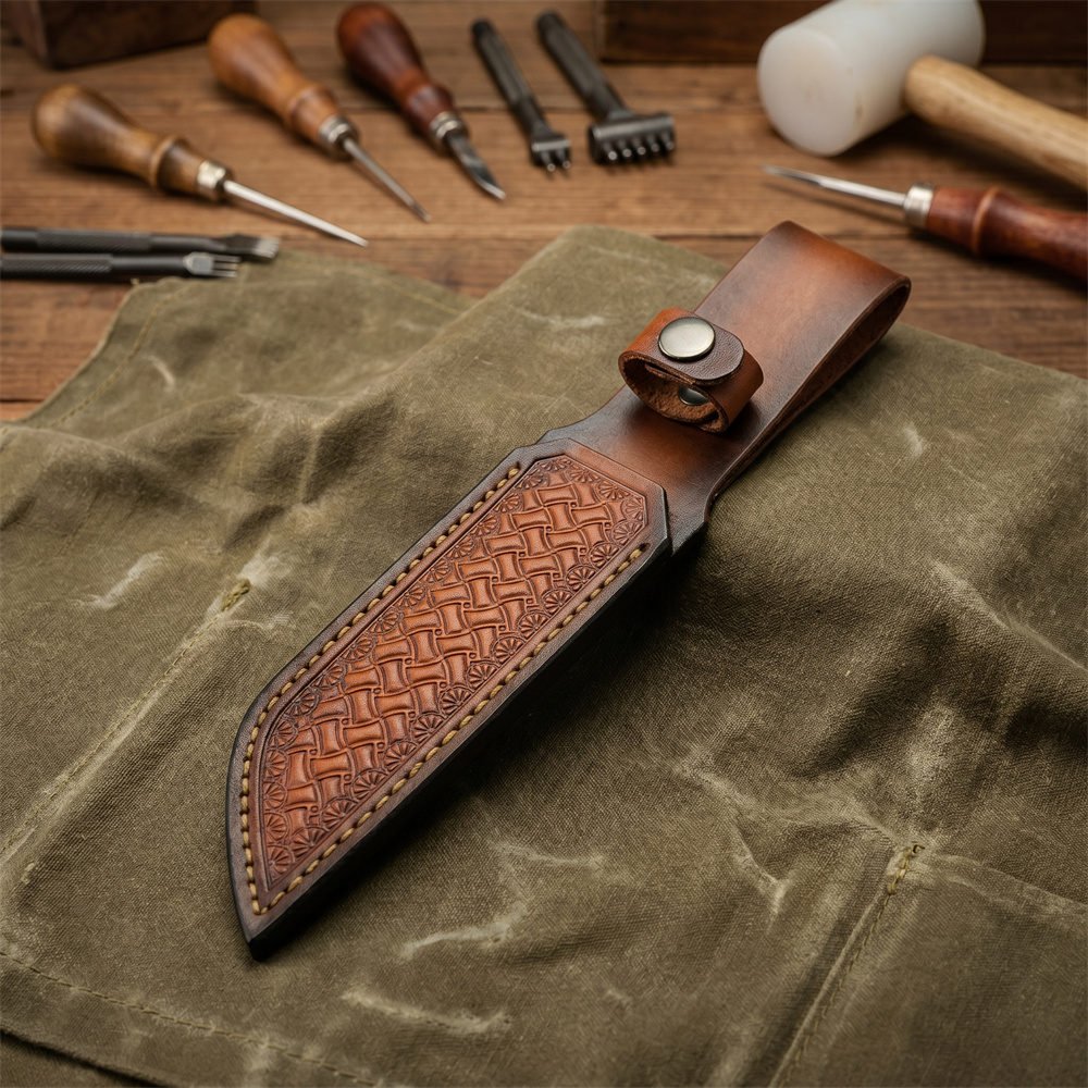 Braune Handgeprägte Leder-Mess – Hand Tools Bewertung und Preis