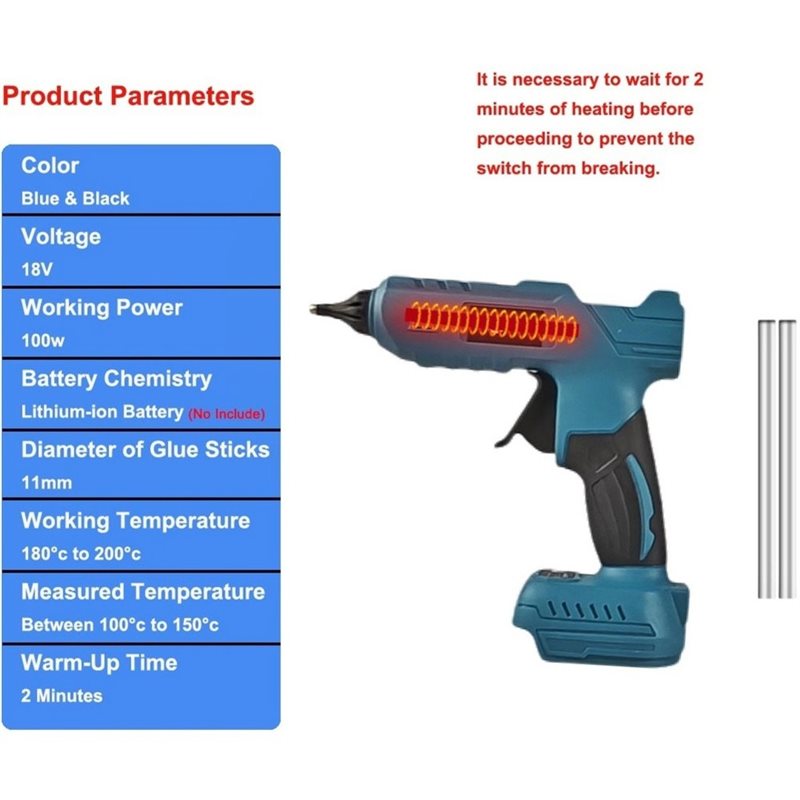 T19C Heißklebepistole, kabello – Hot Melt Glue Gun Cordless Bewertung und Preis