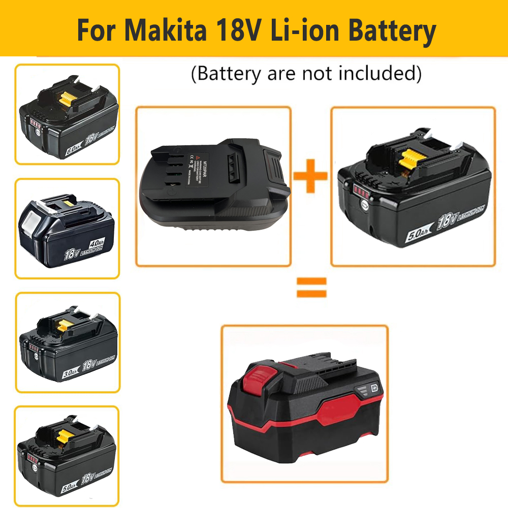Konverter Batterie Adapter Für – Brushless Cordless Electric Drill 18V Bewertung und Preis
