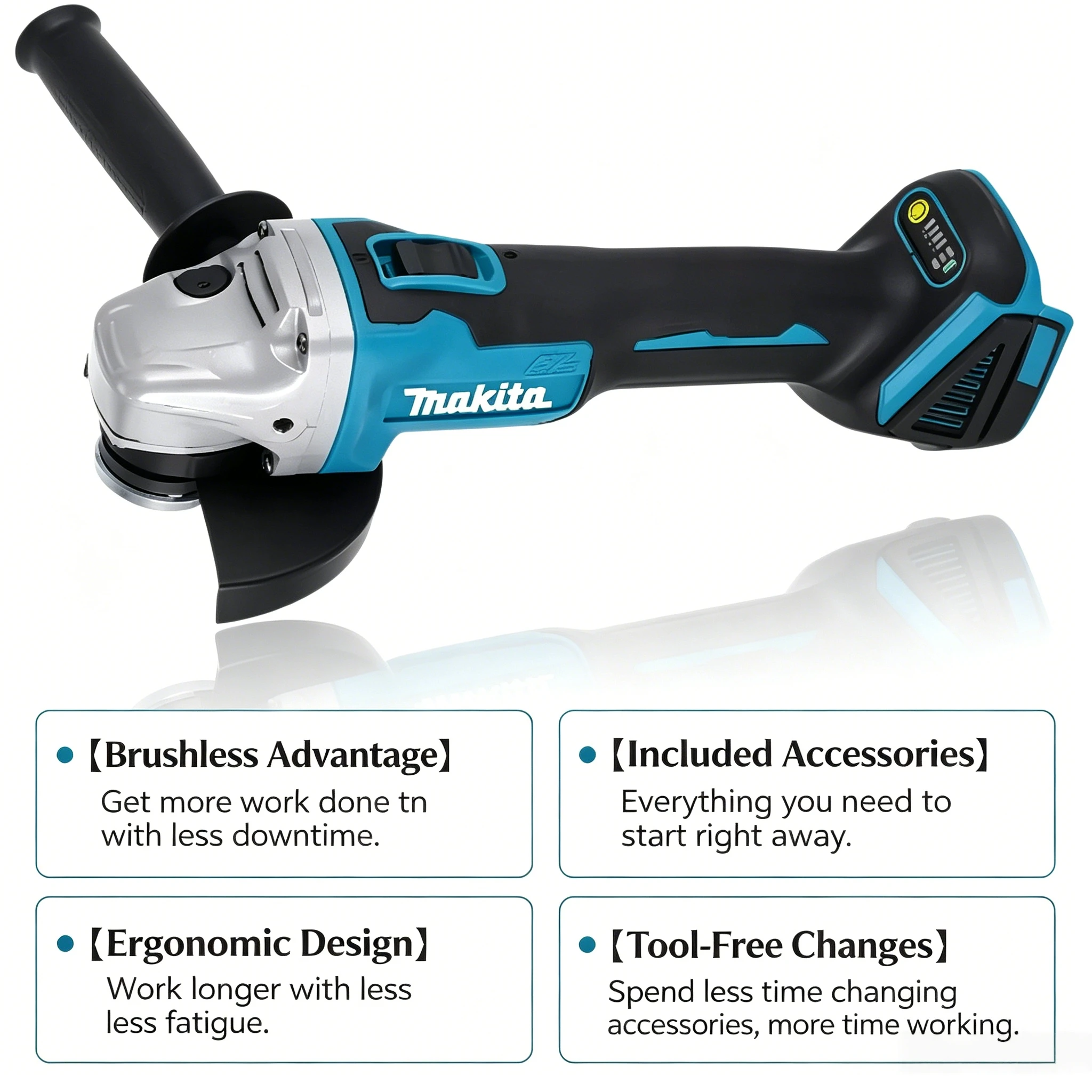 Makita DGA504 Bürstenloser Win – Brushless Angle Grinder Battery Powered Bewertung und Preis