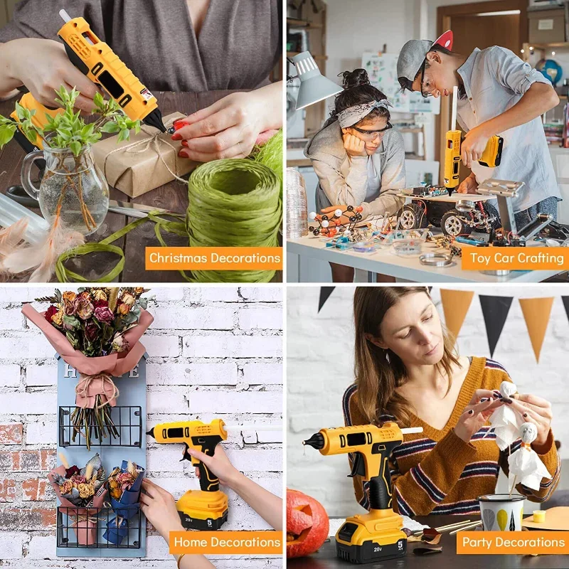 Schnurlose elektrische Hand-He – Hot Melt Glue Gun Cordless Bewertung und Preis