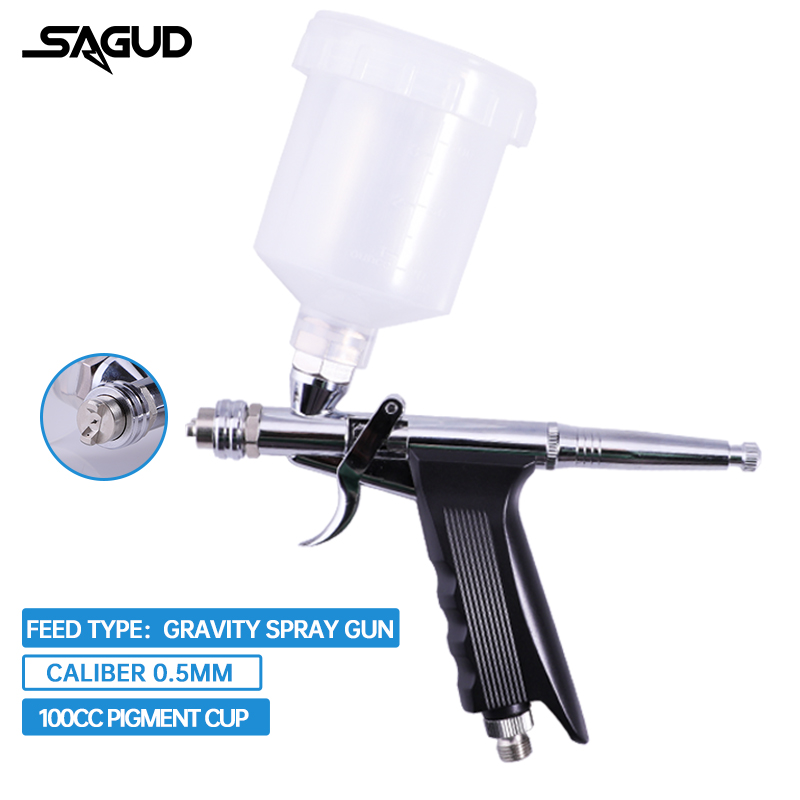 Schwerkraft-Feed Airbrush Dual – Airbrush Kit With Mini Compressor Bewertung und Preis