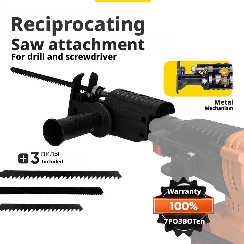 Elektrischer Bohrer-zu-Sägen-A – Reciprocating Saw Attachment Drill Bewertung und Preis