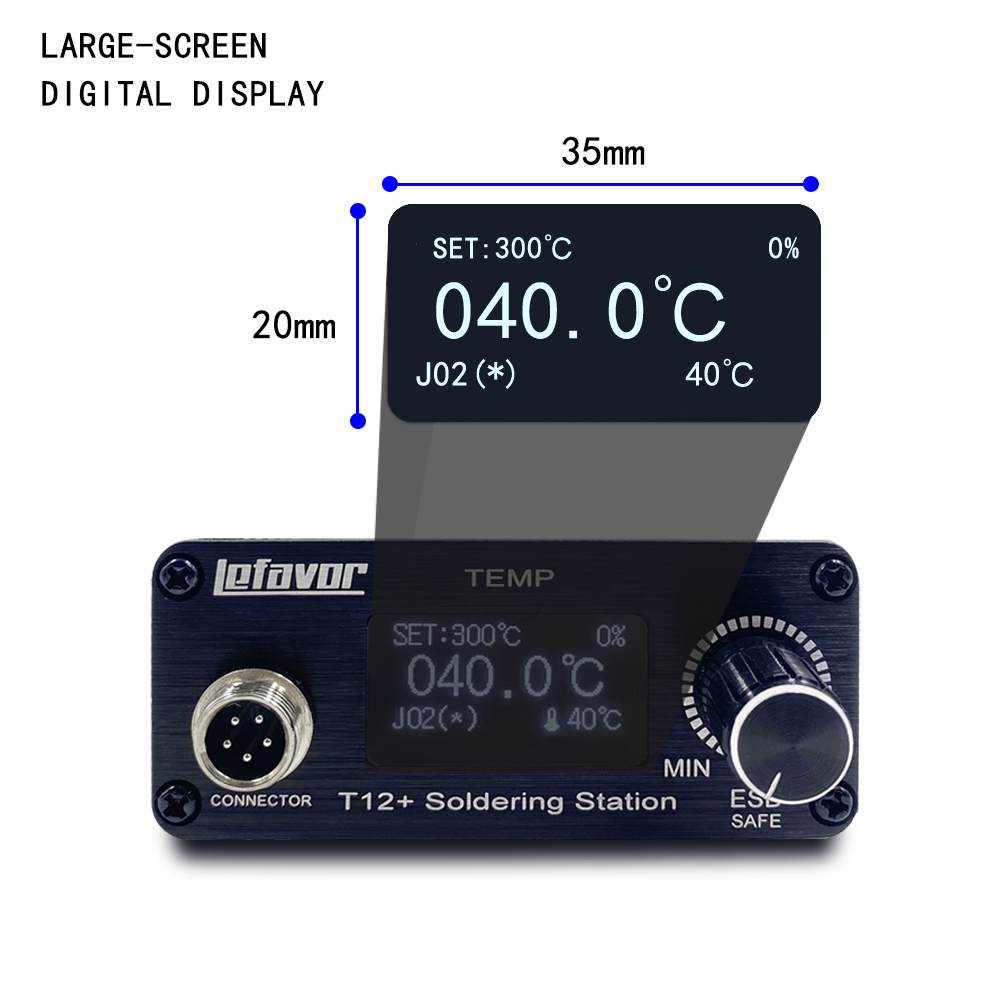 T12 + Lötstation Lötkolben 1,3 – Digital Soldering Station T12 Bewertung und Preis